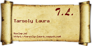Tarsoly Laura névjegykártya